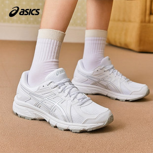 亚瑟士2E宽楦女鞋春季新款JOG 100T网面透气运动鞋减震跑步鞋女