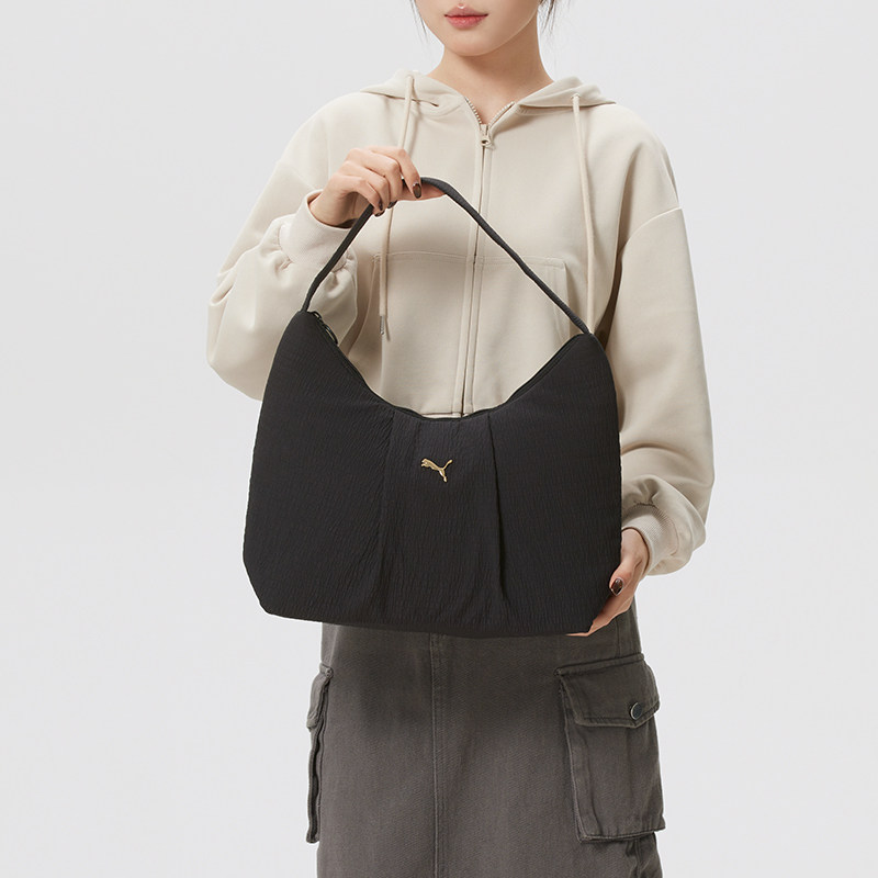 Puma彪马女包官方正品Hobo黑色单肩包2026春季新款休闲简约斜挎包,运动包/户外包/配件,挎包/拎包/休闲包,淘宝优惠券,粉丝福利购,淘宝优惠卷