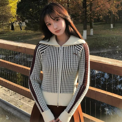 彪马女装官方正品 T7 SWEATERW针织外套2026春季新款运动休闲外套