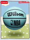 Wilson威尔胜篮球NBA DRV Endure系列蒂芙尼蓝PU篮球学生篮球礼物