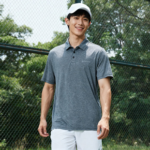 POLO衫 AJ3614 男子户外吸湿速干轻薄短袖 Columbia哥伦比亚2026新款