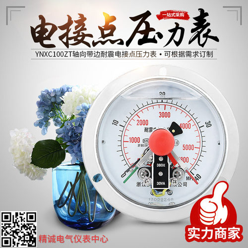 圣迪YNXC100ZT耐震电接点压力表