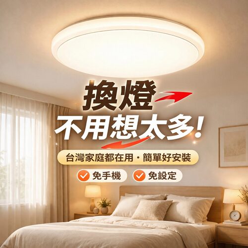 LED吸顶灯110V护眼高亮节能