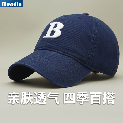 韩版简约刺绣休闲棒球帽