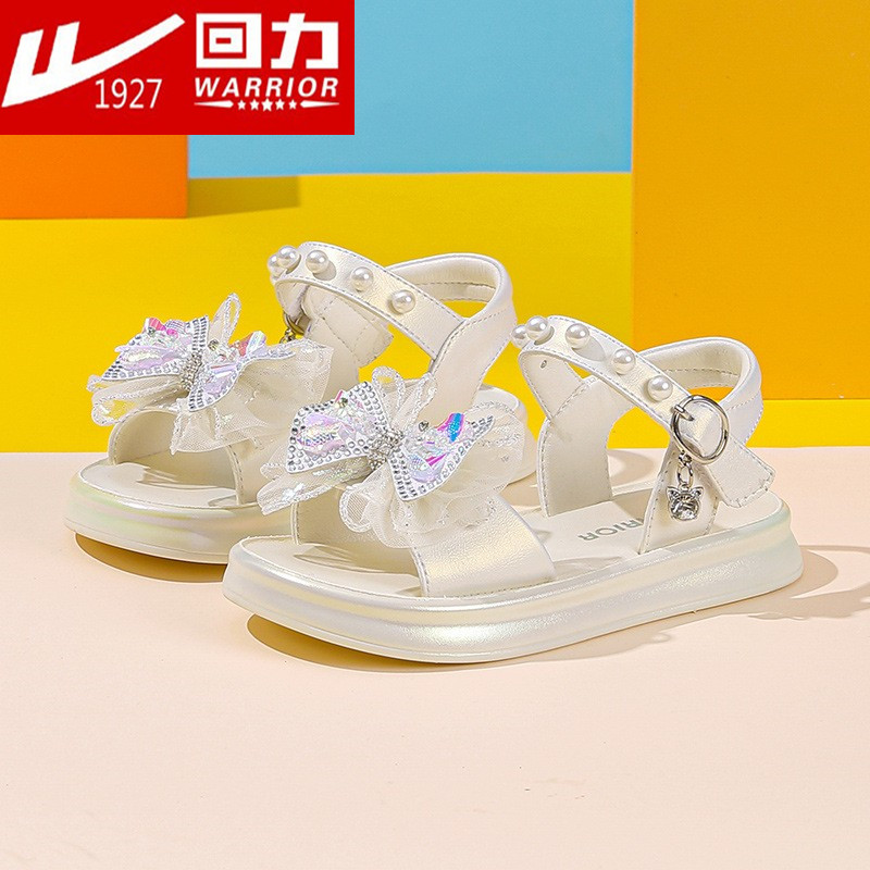 品牌正品回力女童凉鞋夏季5-12岁防滑6软底7沙滩鞋8儿童运动鞋子9