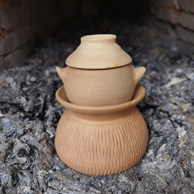 傣陶西双版纳非遗陶罐甑茶器皿手工制作立地起窑柴烧