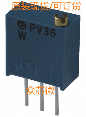 原装PV36W104C01B00 100k Ohms±10%0.5W，1/2W±100ppm/°C