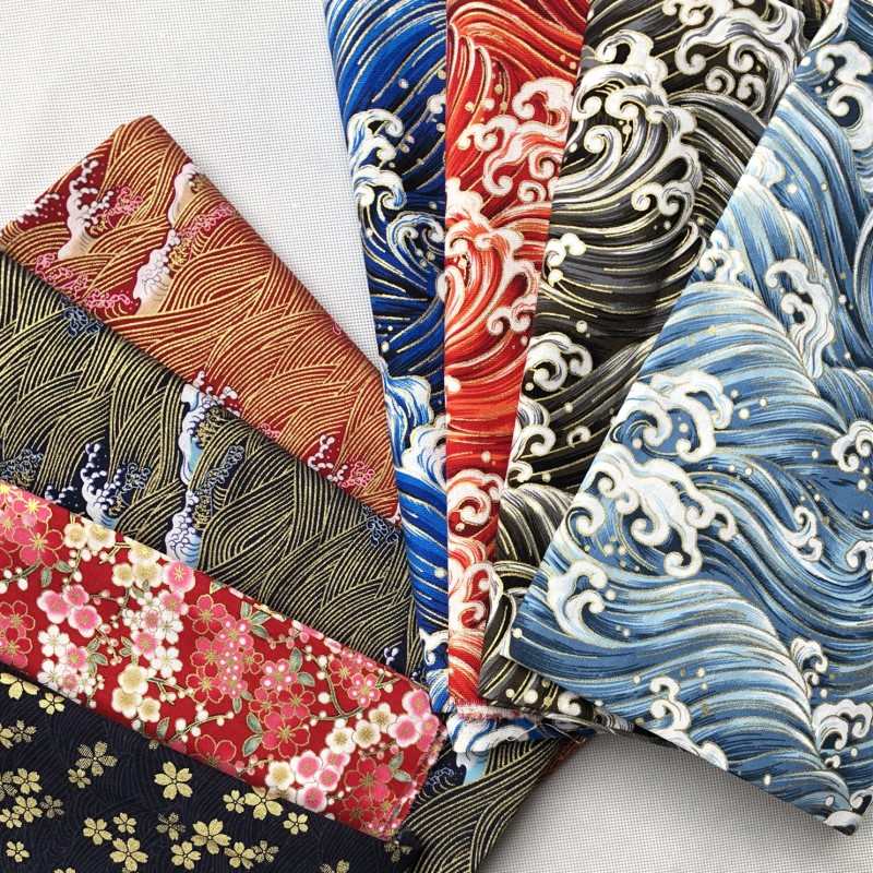 1件日系和风元素车内饰手工包