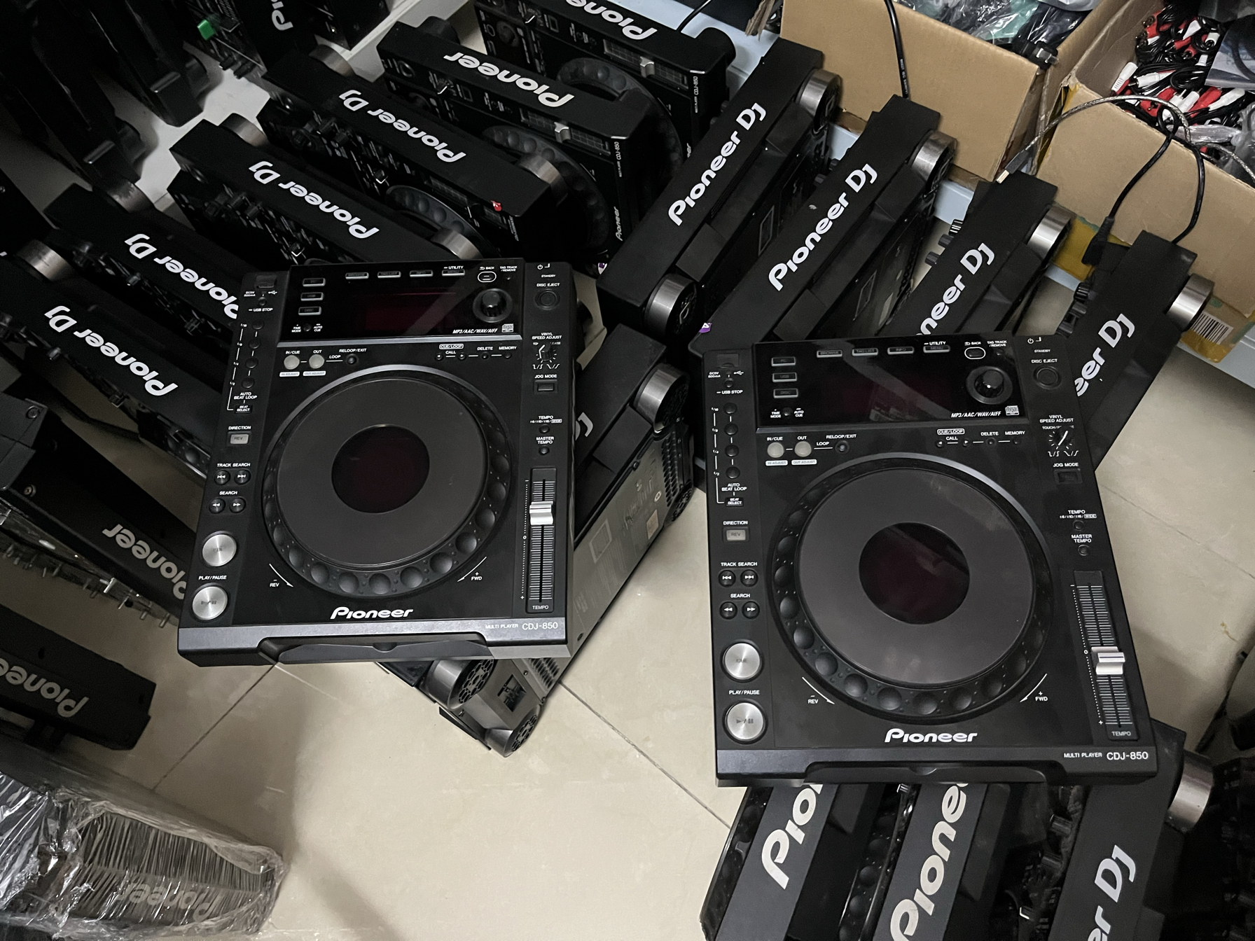 pioneer 先锋CDJ850打碟机 2台 功能正常使用 成色不错 保修