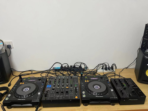 pioneer 先锋CDJ850打碟机*2+DJM800混音台*1+DJM350*1 正常使用