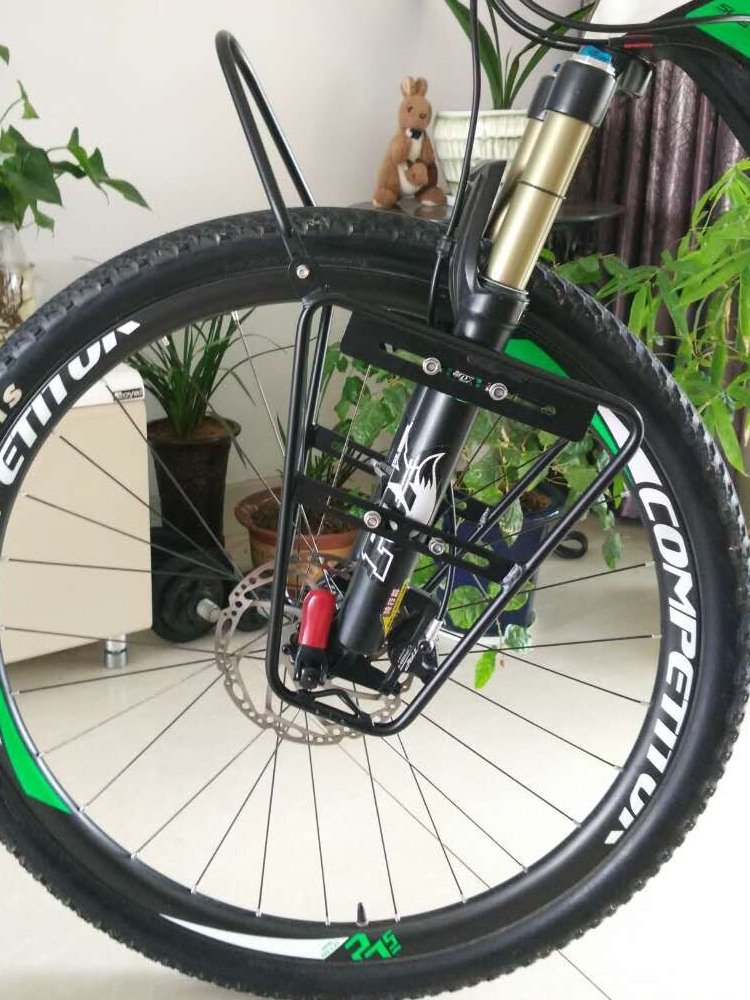 自行車前貨架前側前叉長途騎行