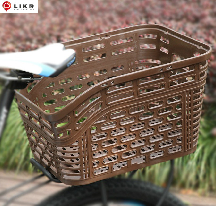 自行车筐车篮城市登山车后车筐篮折叠车菜篮电动车筐宠物筐篮配件