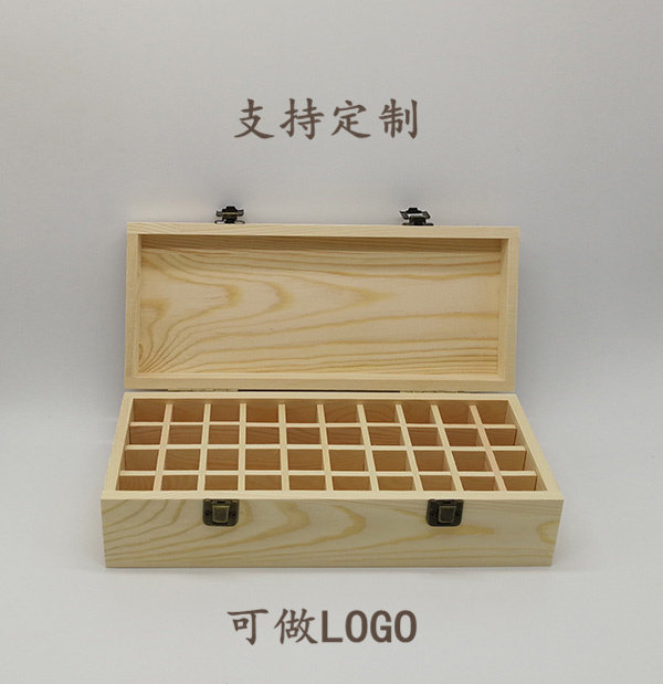定制精油木盒子精油包装盒木箱图片