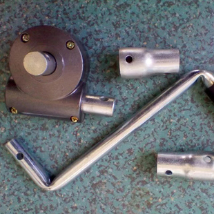 温室大棚卷膜器蔬菜花卉小棚手动卷帘手摇鸡场猪场养殖场配件大全