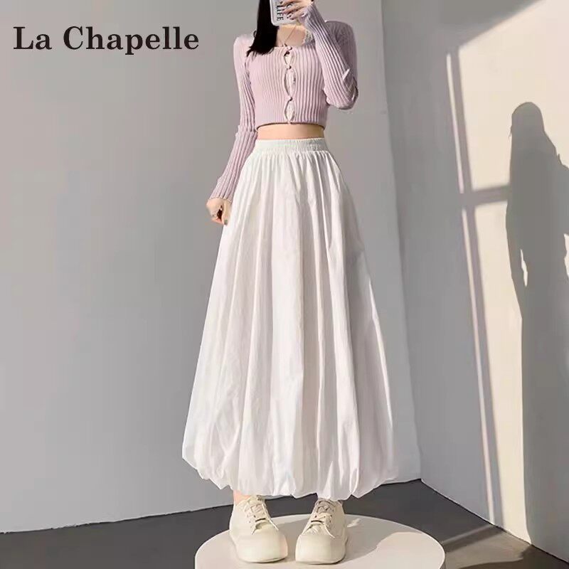 森系花苞裙下摆松紧设计宽松减龄