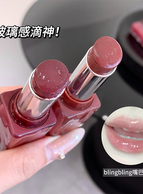 太美了吧~Gege bear镜光口红水光嘟嘟玻璃唇纯欲甜妹素颜显白唇膏