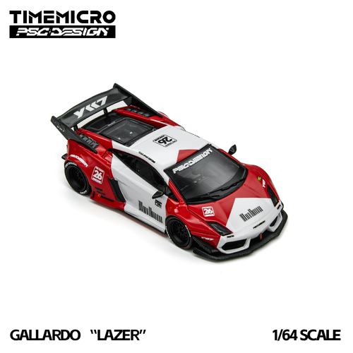TimeMicro × PSC 1:64 盖拉多天煞万宝路致敬版仿真合金汽车模型