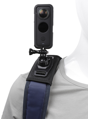 适用于Insta360X4/X3/X2/x背包夹全景相机配件肩带扣书包固定支架