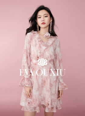 【限时直降】伊华欧秀连衣裙43KAQ5132