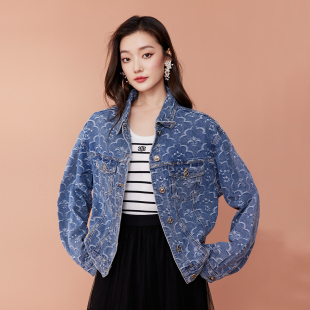 伊华欧秀牛仔外套E33NS0721 限时直降