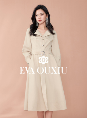 【限时直降】伊华欧秀系带连衣裙43KAQ5209