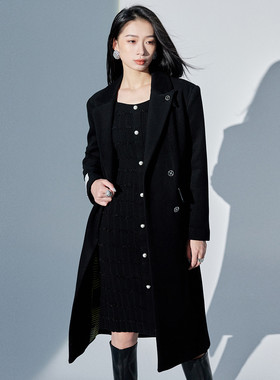 【限时直降】 伊华欧秀毛呢外套E25LS9062