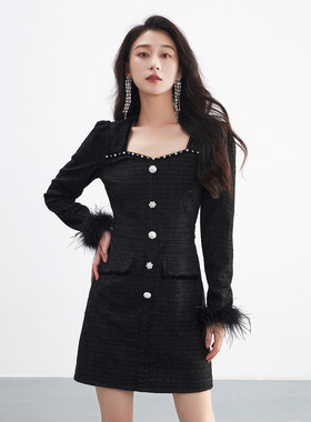 【限时直降】EVA OUXIU/伊华欧秀连衣裙45KAQ5578