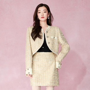 伊华欧秀千金感套装 OUXIU EVA 45WTZ5221 限时直降