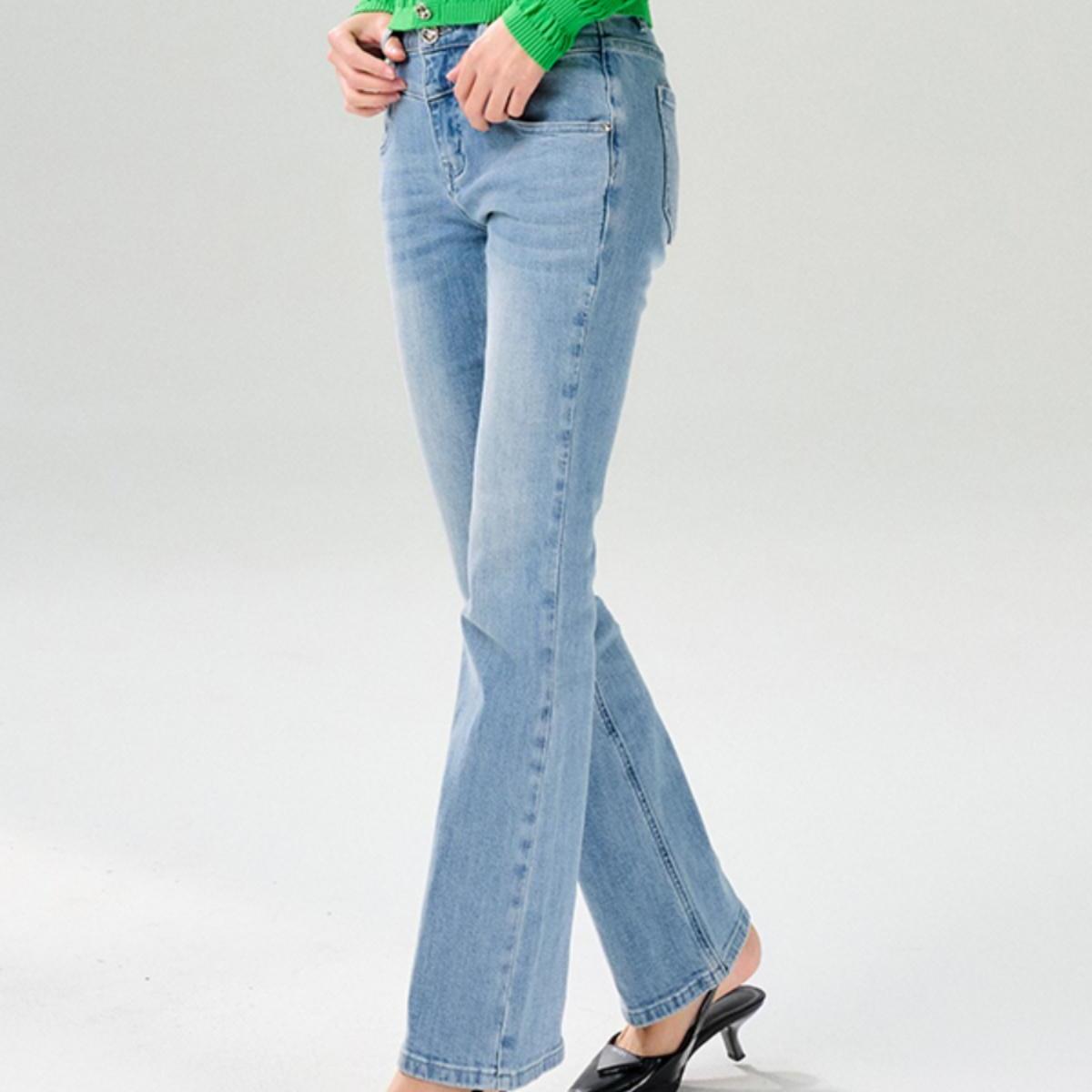 【限时直降】伊华欧秀牛仔裤E31NK9666