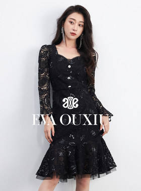 【限时直降】伊华欧秀连衣裙45KAQ5551