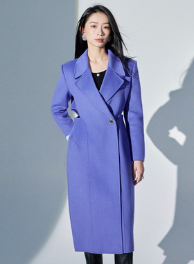【限时直降】 伊华欧秀毛呢大衣E25LS9097