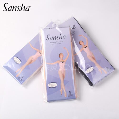 Sansha三沙练功芭蕾舞连成人大袜