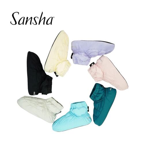 sansha三沙舞蹈保暖鞋芭蕾舞热身