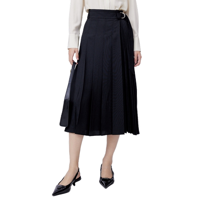 Migaino曼娅奴半身裙A字裙长款