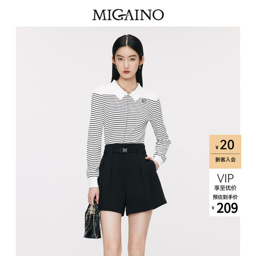 Migaino/曼娅奴针织开衫