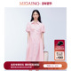 新款 Migaino曼娅奴女装 秋季 设计感小众收腰连衣裙MO32DA039
