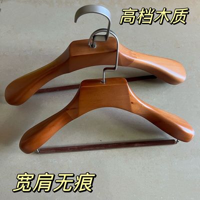 现货高品质木衣架无痕不鼓包