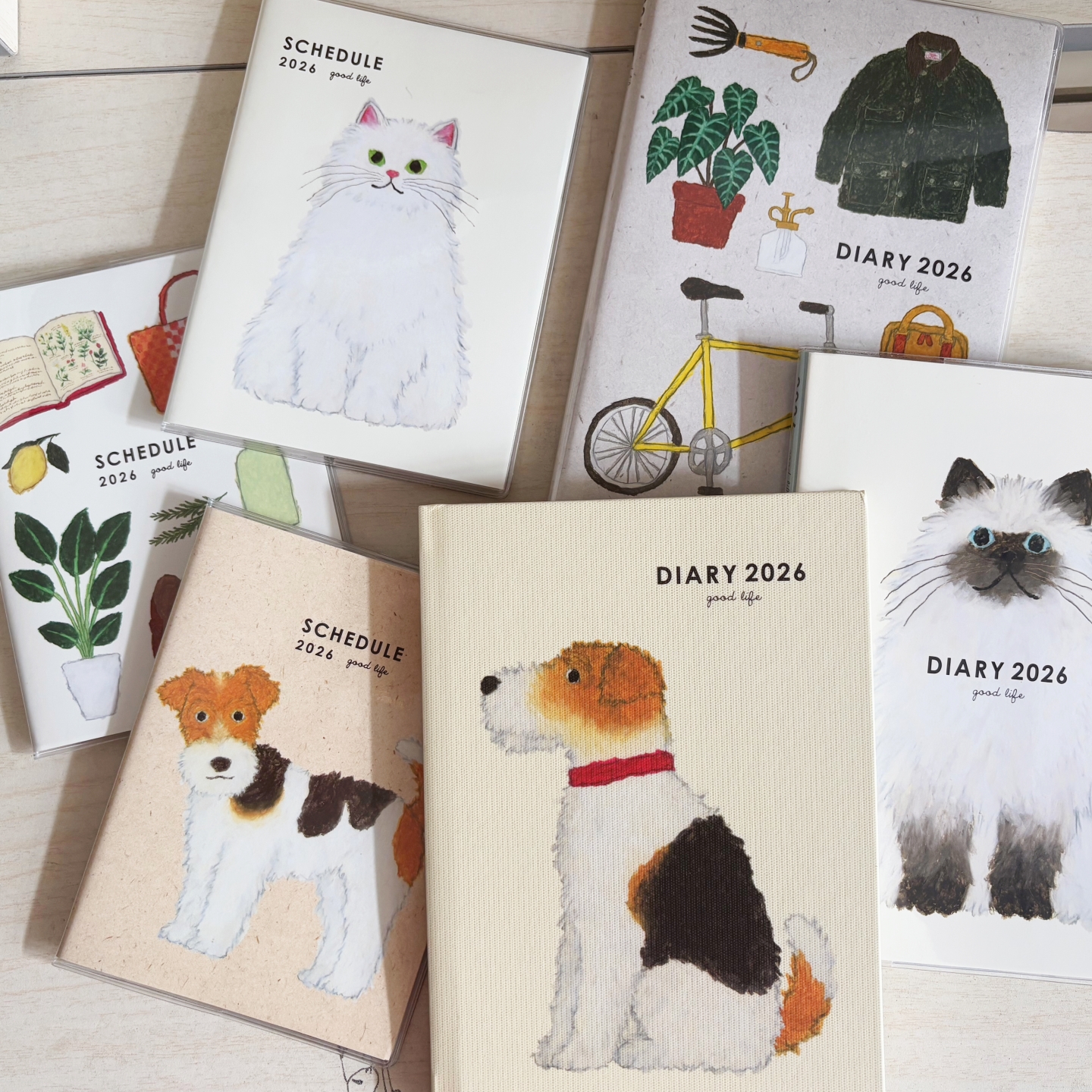 现货 日本Greeting Life米津佑介2026年日程手帐本周月计划记事本