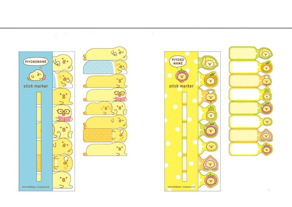 蘑菇屯 日本进口 Mind Wave 小豆鸡标记便利贴 留言贴纸 分类管理,文具电教/文化用品/商务用品,便签本/便条纸/N次贴,淘宝优惠券,粉丝福利购,淘宝优惠卷