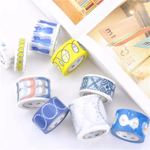 日本mt×mina联名和纸胶带飞鸟