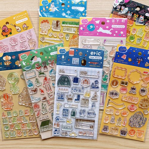 日本人气设计师联名透明印章套装