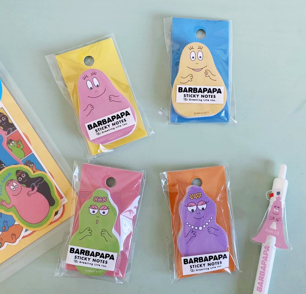 日本巴巴爸爸造型便利贴便签