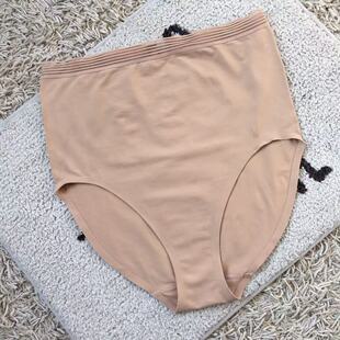 清 女士内裤 高腰肤色防走光 有弹 百搭内裤 微微浮土,能洗掉!