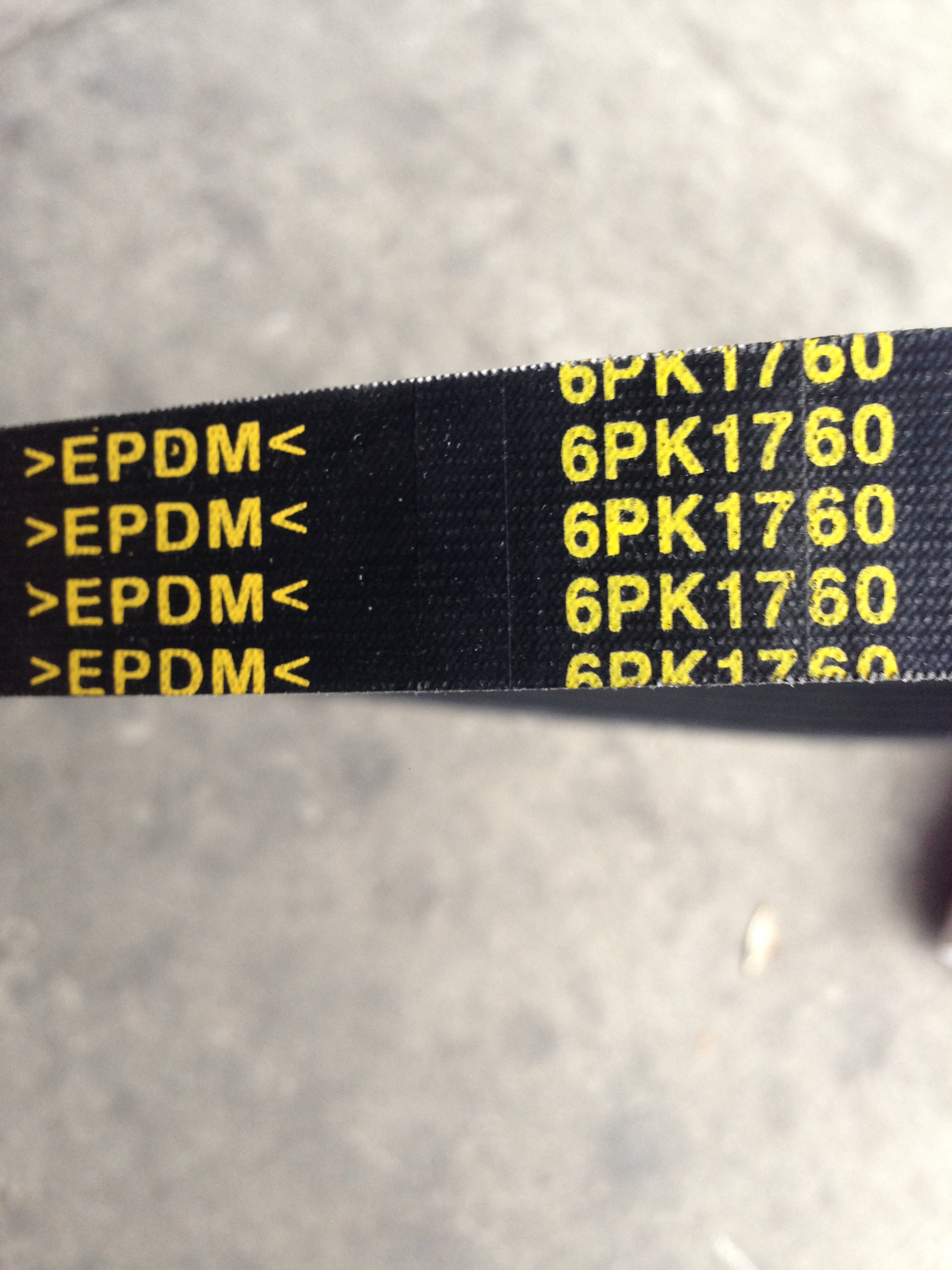 6pk1730 1740 1757 1760 高品质汽车风扇空调多楔带pk传动皮带