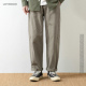 春季 男士 日系休闲百搭简约宽松弯刀裤 LFH写意 工装 裤 纯棉休闲裤