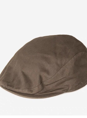 清仓现货barbour正品finnean cap秋冬牛津布贝雷帽男女复古鸭舌帽