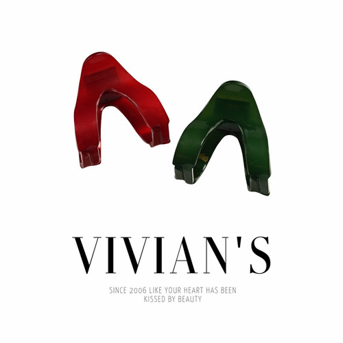 佩妮Chaplet活力多彩高马尾抓夹