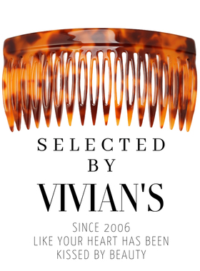 法式气质18齿插梳~简约优雅~佩妮Chaplet发梳发插发卡倒插梳