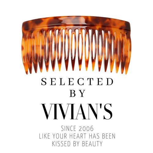 佩妮法式气质18齿插梳