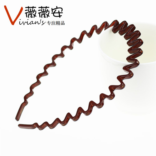 佩妮Chaplet法式点钻波浪发箍